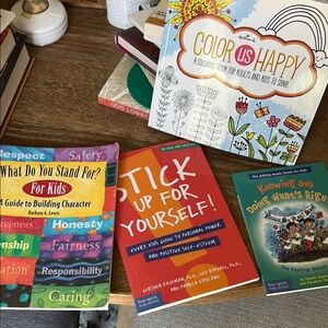 Hallmark Coloring Book & Free Spirit Positive self esteem books